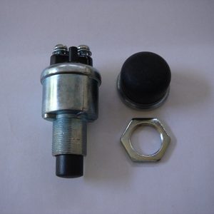 PB-35  Push Button with Rubber Water/Dirt cover. Discount Sale Price