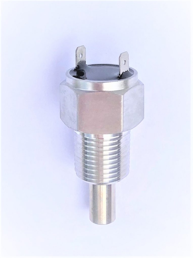Electric Fan Switch Sensor, Temperature 180, — Satin Finish,— 3/8 NPT